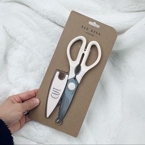 Rae Dunn | Stainless Steel Scissors with Cover | Brand New